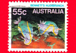 AUSTRALIA - Usato - 1984 - Vita Marina - Bennett's Nudibranch  - 55 - Used Stamps