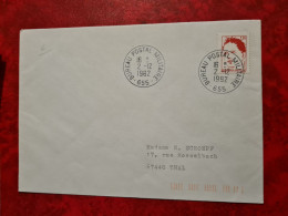 Lettre / Carte 1982 BUREAU POSTAL MILITAIRE 655 - Other & Unclassified