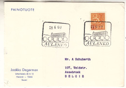 Finlande - Carte Postale De 1960 - Oblit Aulanko - - Brieven En Documenten