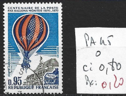 FRANCE PA 45 Oblitéré Côte 0.80 € - 1960-.... Usati