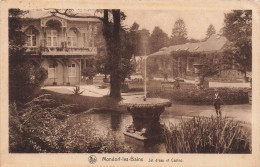 LUXEMBOURG - Mondorf Les Bains - Jet D'eau Et Casino - Carte Postale Ancienne - Mondorf-les-Bains