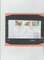 Italia Rep. 2024 - Busta X L'interno Affrancata Con 3 Stamps - 2021-...: Marcofilie