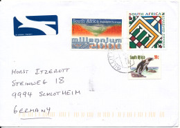 South Africa Cover Sent Air Mail To Germany 2009 Topic Stamps - Covers & Documents