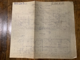 30 LE GRAU DU ROI GARE CHEMIN DE FER PLAN GARD - Altri Disegni