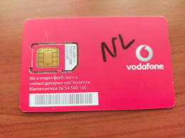 Netherlands  - Vodafone (standard SIM) - GSM SIM - GSM-Kaarten, Bijvulling & Vooraf Betaalde