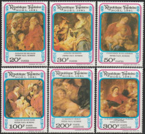 THEMATIC  PAINTING:  WORKS BY PETER PAUL RUBENS.  CHRISTMAS SCENES  6v+MS   -  TOGO - Rubens