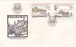 THE PAINTING COVERS   FDC    Tchécoslovaquie - Storia Postale