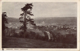BRECON FROM CANTREFF - Breconshire