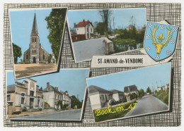 {90618} 41 Loir Et Cher Saint Amand De Vendome , Multivues ; Divers Aspects - Saint Amand Longpre