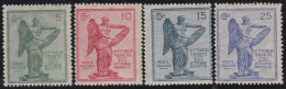 Italy   .  Y&T   .     113/116      .    *  VLH       .  Mint Very Light Hinged - Nuevos