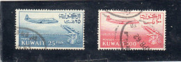 Kuwait :Inde Anglaise ,année 1961 ,lot De 2 Valeurs  N°150 Et 157 Oblitérés - 1911-35 King George V