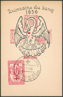 Carte-Maximum (CM) - Croix-rouge N°996 - 1951-1960