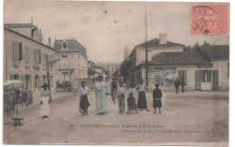 CPA De SOUSTONS - Partie De La Grande-Rue. - Soustons