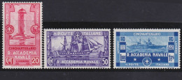 Italy   .  Y&T   .     280/282        .    **         .    MNH - Mint/hinged