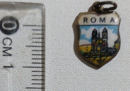 59171 Ciondolo Medaglietta Souvenir Anni '60 - Roma - Steden