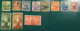 1945 Aus Michel-Nr. 689-704 Diverse Gestempelt - Gebraucht