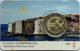 CROATIA Coincard €2 Commemorative Coin 2023 - Croatie