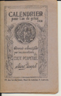 VIEUX PAPIERS   CALENDRIER  DU CULTE PERPETUEL DE SAINT JOSEPH           1930. - Small : 1921-40