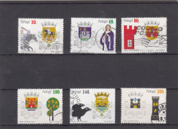 Portugal, Brasões, 1997, Mundifil Nº 2439 A 2444 Used - Used Stamps