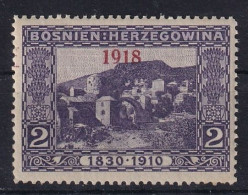 BOSNIA-HERCEGOVINA 1918 - MNH - ANK 147 - Bosnie-Herzegovine