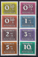 AUSTRIA 1985/86 - MNH ANK 260-267 - Complete Set! - PORTO - Strafport