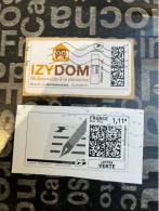 (STAMPS 18-1-2024) FRANCE - Postage Label (2 Postage Labels As Seen On Scan) Eco Pli Or Lettre Verte  Etc (Ezy Dom) - Printable Stamps (Montimbrenligne)