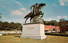 73061624 St_Joseph_Missouri Pony Express Statue - Sonstige & Ohne Zuordnung