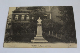 Lillers Le Square De La Mairie 1912 - Lillers