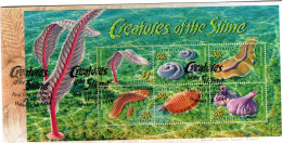 Australia 2005 Creature Of The Slime Miniature Sheet , FDI - Postmark Collection