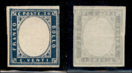 Antichi Stati Italiani - Sardegna - 1861 - Senza Effigie - 20 Cent (15Db) Nuovo Con Gomma Originale - Otros & Sin Clasificación