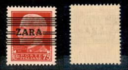 Occupazioni Straniere Di Territori Italiani - Occupazione Tedesca - Zara - 1943 - 75 Cent (25/III) - A Larghe - Gomma In - Otros & Sin Clasificación