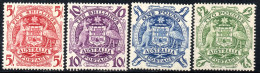 2346. AUSTRALIA 1949-1950 COAT OF ARMS SG.224a-224d MNH - Mint Stamps