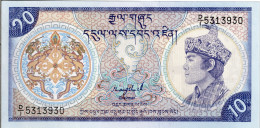 BHOUTAN - 10 Ngultrum 1986-2000 UNC - Bhoutan