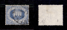 SAN MARINO - 1877 - 10 Cent (3) Usato - Ottimamente Centrato - Autres & Non Classés