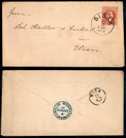 EUROPA - AUSTRIA - 1870 - Intero Postale 5 Kreuzer Da Sisak A Vienna - Otros & Sin Clasificación