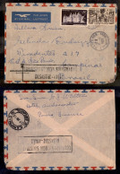 EUROPA - FRANCIA - 1953 – Correspondencia Sinistrada Desastre Aviao – Aerogramma Da Parigi (15/6) A Campines (27/6) - Otros & Sin Clasificación