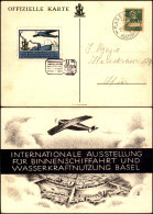 EUROPA - SVIZZERA - 1926 (29 Agosto) - Basel Internationale Ausstellung - Cartolina Ufficiale - Otros & Sin Clasificación