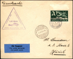 EUROPA - SVIZZERA - 1926 (31 Ottobre) - Leisin Losanna - Aerogramma Per Zurigo - Otros & Sin Clasificación