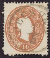 1861. Typography With Embossed Printing 10kr, PECSVAR - ...-1867 Prephilately