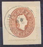 1861. Typography With Embossed Printing 10kr, SZASZKERESZTUR - ...-1867 Prephilately