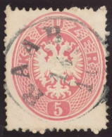 1863. Typography With Embossed Printing 5kr, RAAB - ...-1867 Prephilately