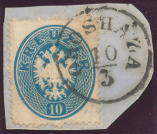 1863. Typography With Embossed Printing 10kr, OROSHAZA - ...-1867 Prephilately