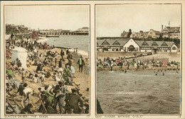 UNITED KINGDOM - CLACTON ON SEA - THE SANDS + EAST PARADE BATHING CHALET - PUB. BY PHOTOCHROM CO. LIT. 1910s (17085) - Clacton On Sea