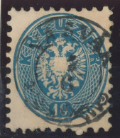 1864. Typography With Embossed Printing 10kr, VASVAR - ...-1867 Prephilately