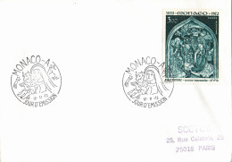 N°668 V -cachet Monaco A -jour D'émission- - Postmarks