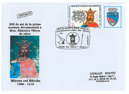 COV 55 - 1405-a Mircea Cel BATRAN, Romania - Cover - Used - 2013 - Covers & Documents