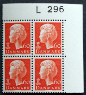 Denmark 1974    Queen Margrethe II   Cz.Slania  MiNr569y   MNH (** )    (lot KS 1489) - Neufs