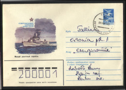 RUSSIA USSR Stationery ESTONIA USED AMBL 1400 KERNU Navy Ship - Non Classificati