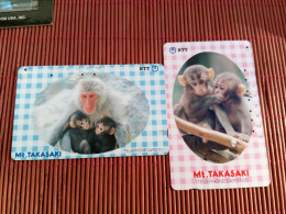 Monkey 2 Phonecards Used Rare - Jungle