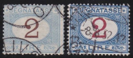 Italy   .  Y&T   .     Taxe  14/15      .   O      .    Cancelled - Postage Due